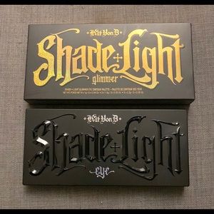 Kat Von D glitter shade and light pallet
